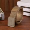 Fashion Belt with Imitation Nylon Webbing & Tank Pattern - Accessory for Clothing, Shoes, and Hats
