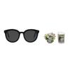 Gentle Monster Blackpeter Sunglasses UV Protection Oval Shape Unisex Sunglasses BLACKPETER01