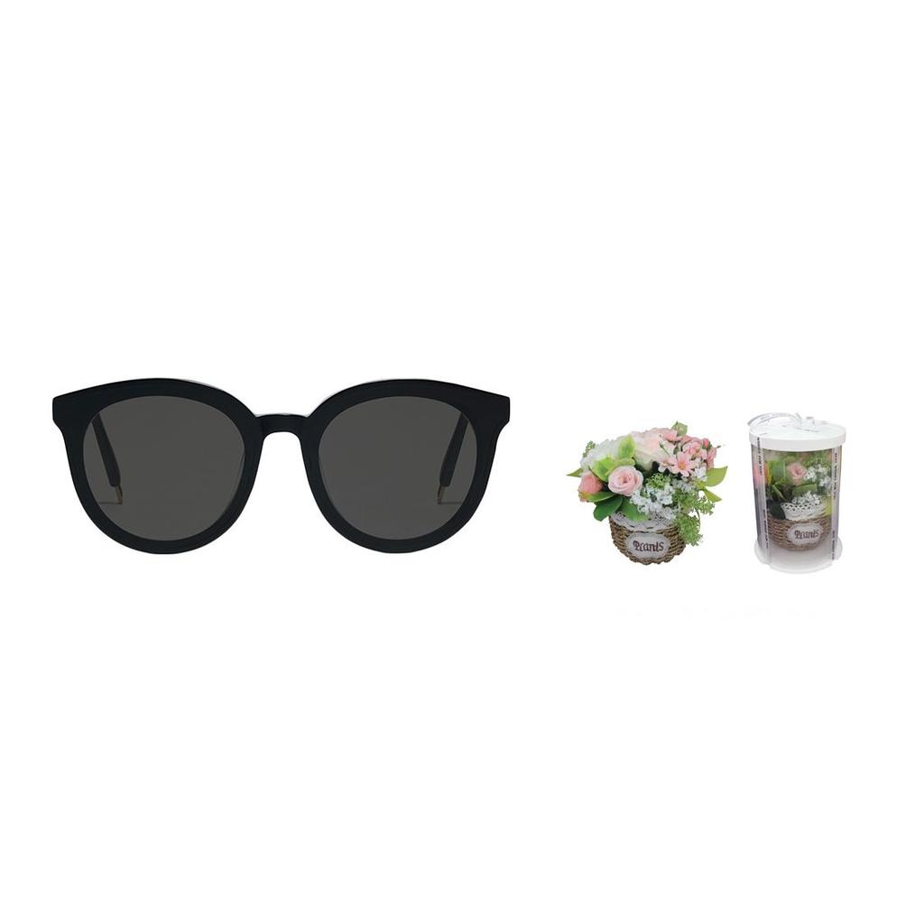 Gentle Monster Blackpeter Sunglasses UV Protection Oval Shape Unisex Sunglasses BLACKPETER01