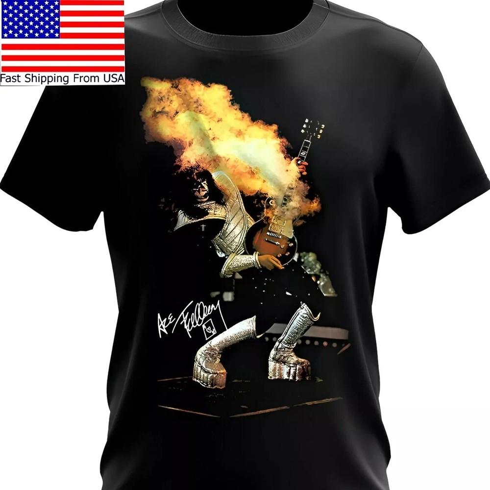 New Ace Frehley Guitarist Gift For Fans Unisex Shirt MO278 Unisex T-Shirt