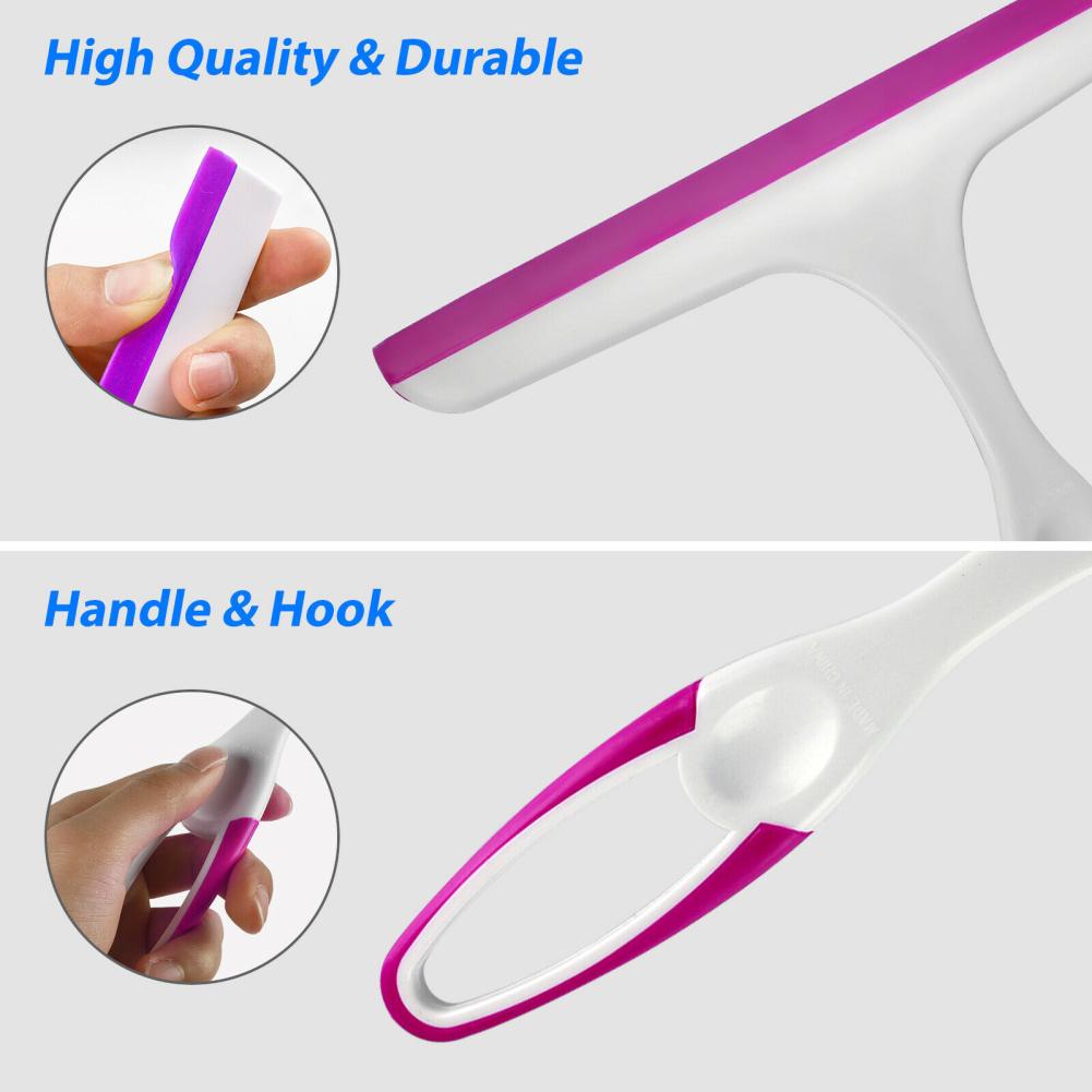 Multi-purpose Silicon Squeegee For Window Shower Door Car Windshield Non-slip Glass Scraper Cleaner Household Cleaning Tool