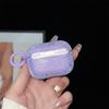 For Airpods Pro 3/Pro 2/Pro/4/3/2 Glitter Rhinestone Case Bling Matte Protective Funda Airpods Bluetooth Earphone Bag