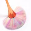 Rose Gold Powder Blush Brush Nail Dust Clean Brush Professional Make Up Brush Large Soft Nail Art Cleaner Powder Remover Tool