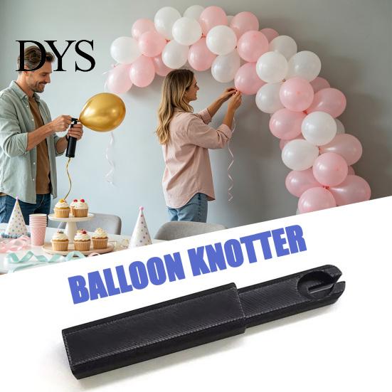 Balloon Knotting Device 3D Printed Knotter Tool, Lightweight Tying Helper for Latex Balloons, Fast Aid Kids, Adults, Party Setups