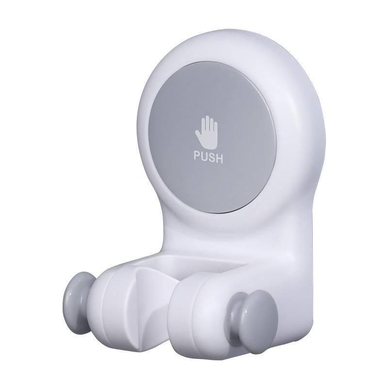 Universal showerhead holder, bathroom suction cup bracket, non drilling movable showerhead base