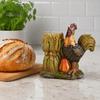 Autumn Harvest Home Decorations Figurine Ornament, Decorative Resin Statue, Turkey/Scarecrow/Pumpkin Collectibles for Halloween Tabletop Centerpiece