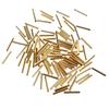 100pcs Tube Beads Smooth Spacer Metal Tube Spacer Beads Jewelry Findings