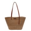 Literary Straw Woven Bag New Large-capacity Woven Tote Bag Portable Holiday Wind Beach Bag Women