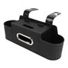 Car Back Seat Organizer with Cup Holder Tissue Dispenser Hooks Multifunctional Seat Back Storage Box for SUV Truck Sedan