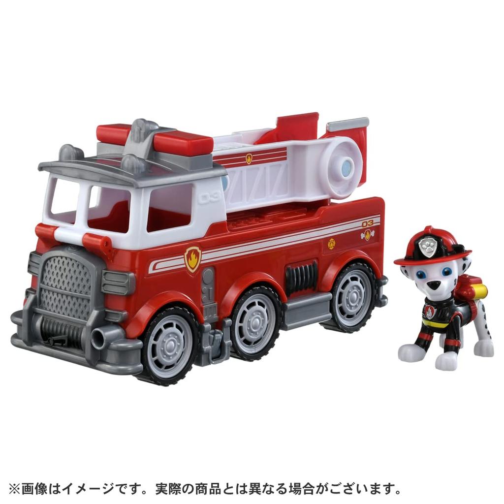 Takara Tomy Paw Patrol Ultimate Basic Vehicle Marshall Ultimate Fire Truck for both boys and girls