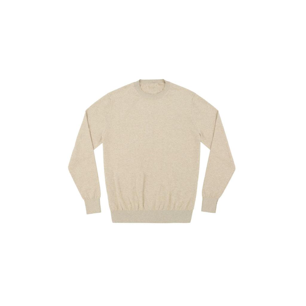 Herren Old Money Stil Wollpullover mit Rundhalsausschnitt - Herbst/Winter Strickpullover