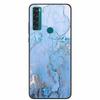 Per Custodia TCL 20 SE Marmo Silicone TPU Cover Posteriore Morbida Custodia per Telefono Per TCL 20 SE T671H Coque Cartoon Antiurto Moda Funda