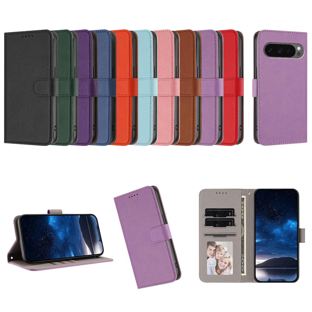 Wallet Photo Frame Case For Google Pixel 6 7 8 9 10 Pro XL Pixel 9a 8a 7a 6a 9 8 Pro Flip Magnetic Leather Back Cover Shell Card