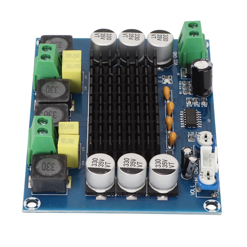 Dual Channel Amplifier Board 2x120W Power Output HIFI Digital Amplifier Board DC12‑24V