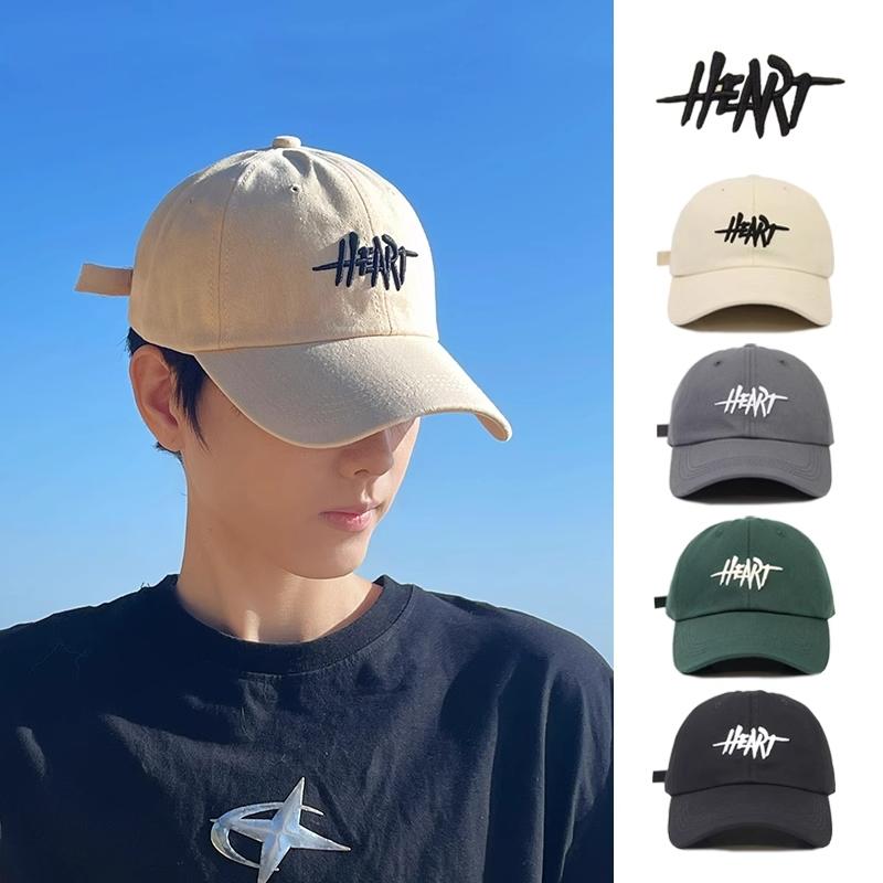 3D Embroidered Large-Circumference Duckbill Cap for Women, Korean Style Baseball Cap for Men, Sun Protection Hat for Spring, Autumn, and Winter,