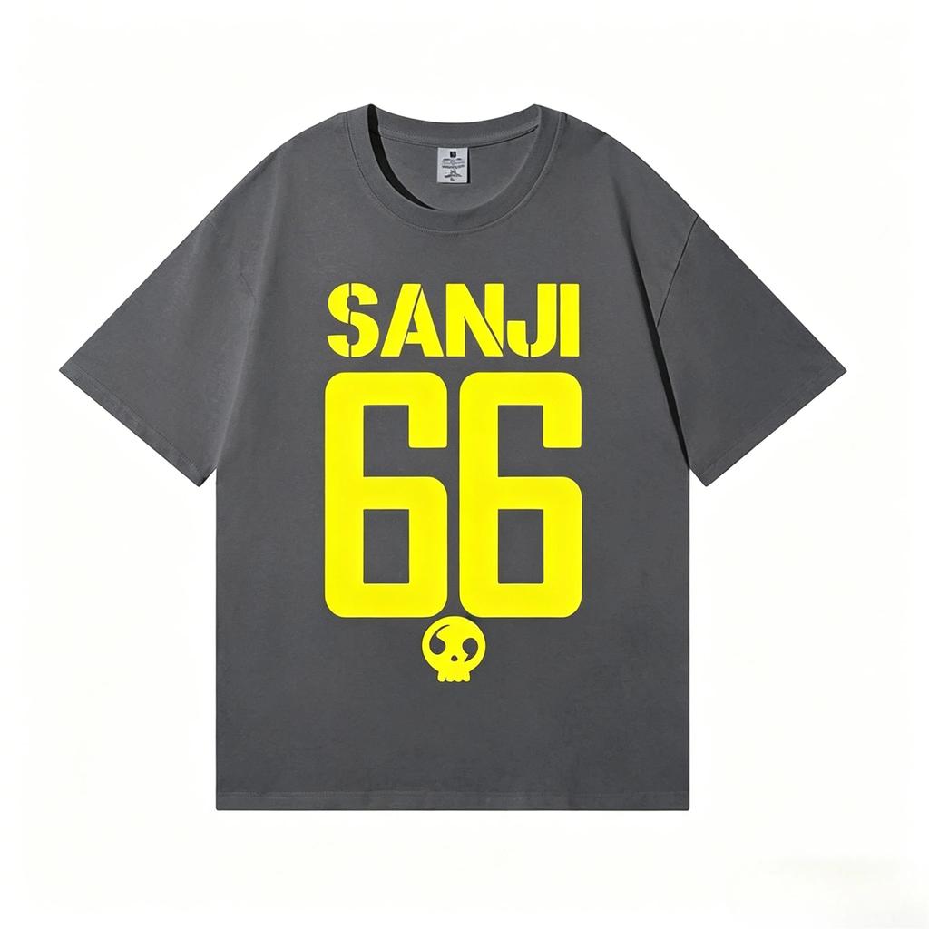 ONE PIECE Sanji Anime Style Classic Tee High-quality Streetwear Men's Clothing and Women Clothing 2026 Summer New T Shirt