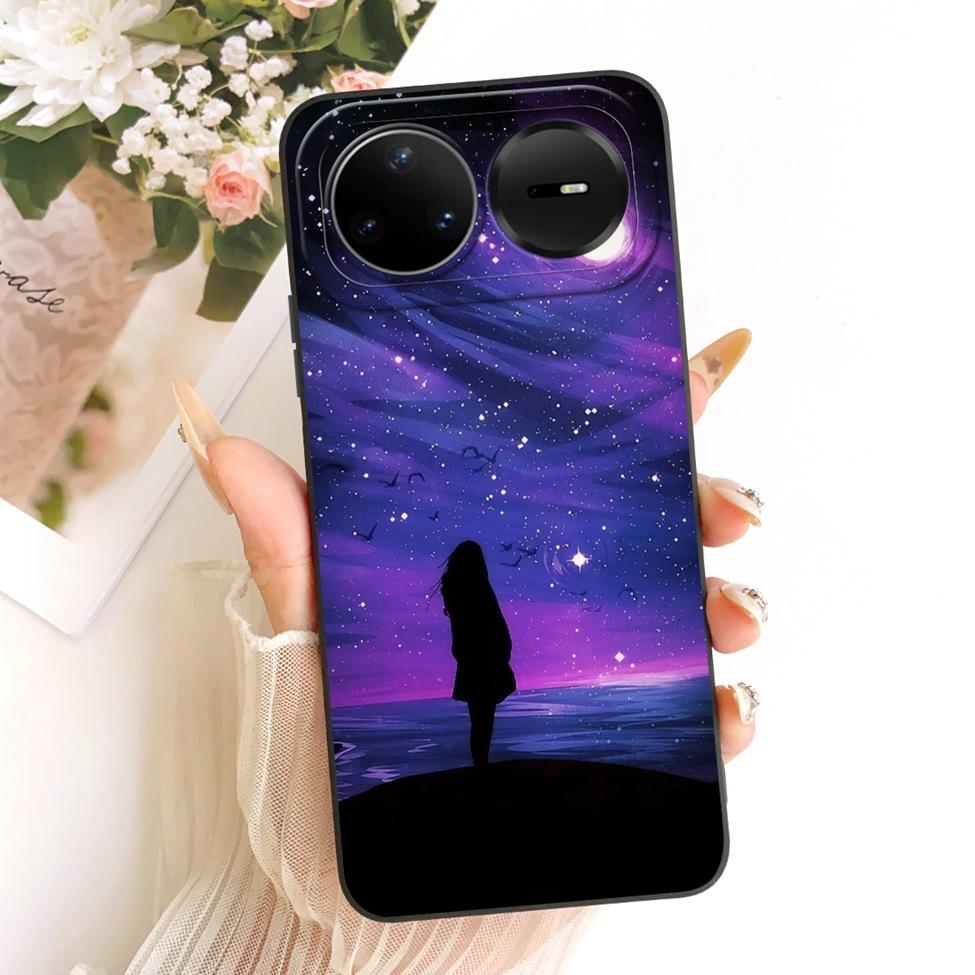For Huawei Nova 15 Pro Case Cover Cute Luxury Fashion Flowers Cool Painted Silicone Casing For Huawei KLE-AL00U