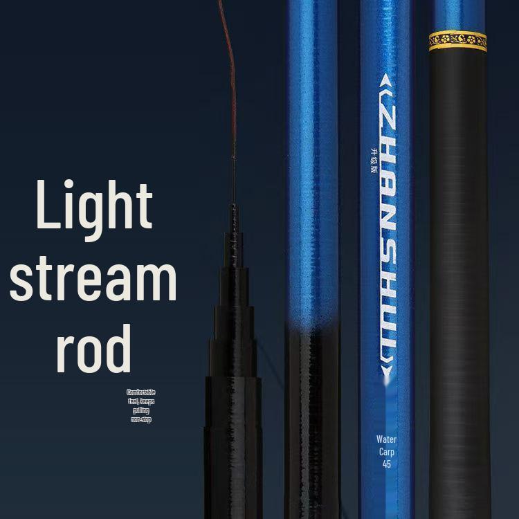 Ultra-Light, Ultra-Hard Short Stream Crucian Carp Fishing Rod Set