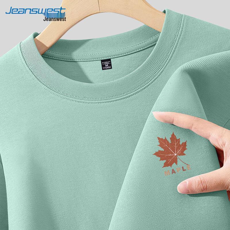 Jeanswest Men s Pure Cotton Maple Leaf Print T-Shirt XL