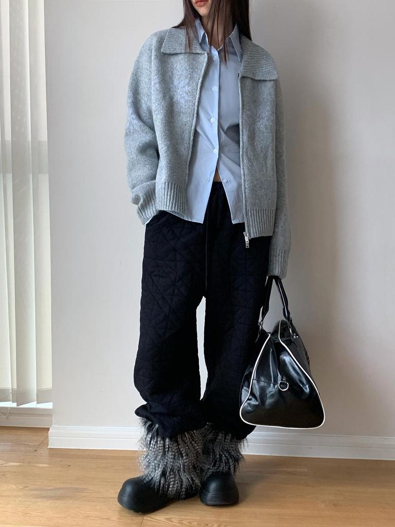 Dorothys Winter Diamantgesteppte Lockere Freizeit-Wanderhose