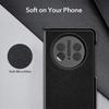 For Huawei Mate X5 / Mate X3 Case Wrist Strap Bracket Leather Strap  With Tempered Film Folding Shockproof Cover