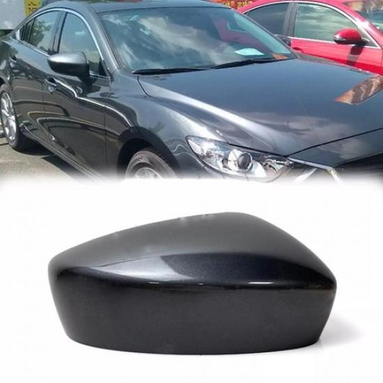 Gray Right Passenger Side Car Rearview Mirror Cap Cover For Mazda 6 2014-2016