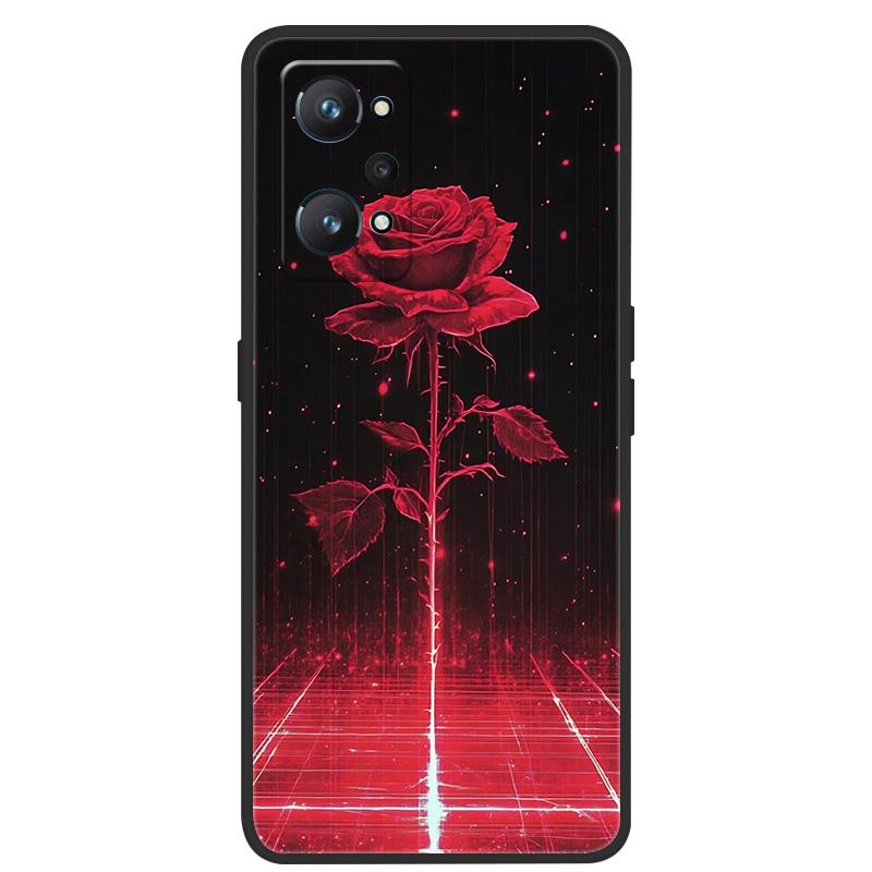 Voor Realme GT Neo 2 Hoesje Marmer Zacht Mat Siliconen Achterkant Cover Voor Realme GT Neo2 RealmeGT2 Neo2 3T Q5 Pro Volledige Telefoon Shell Capa
