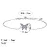 Butterfly Sweet Bracelet Women's 0.36CT Moissanite PT950 Platinum - Butterfly diamond chain, sweetness boost, ideal friend gift