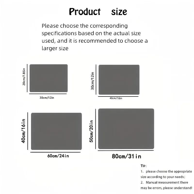 Waterproof Washing Machine Dust Cover Oven Microwave Fridge Top Protector Mat Coffee Drain Pad Table Placemat Cup Absorbent Mat