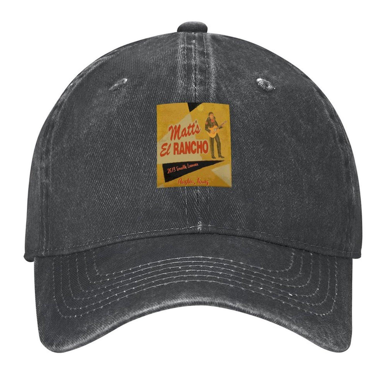 2026 Matt s El Rancho Rest. - Austin, TX (1950s) Baseball Cap Snapback Cap Anime Luxury Cap Designer Hat Trucker Hats For Men Wo