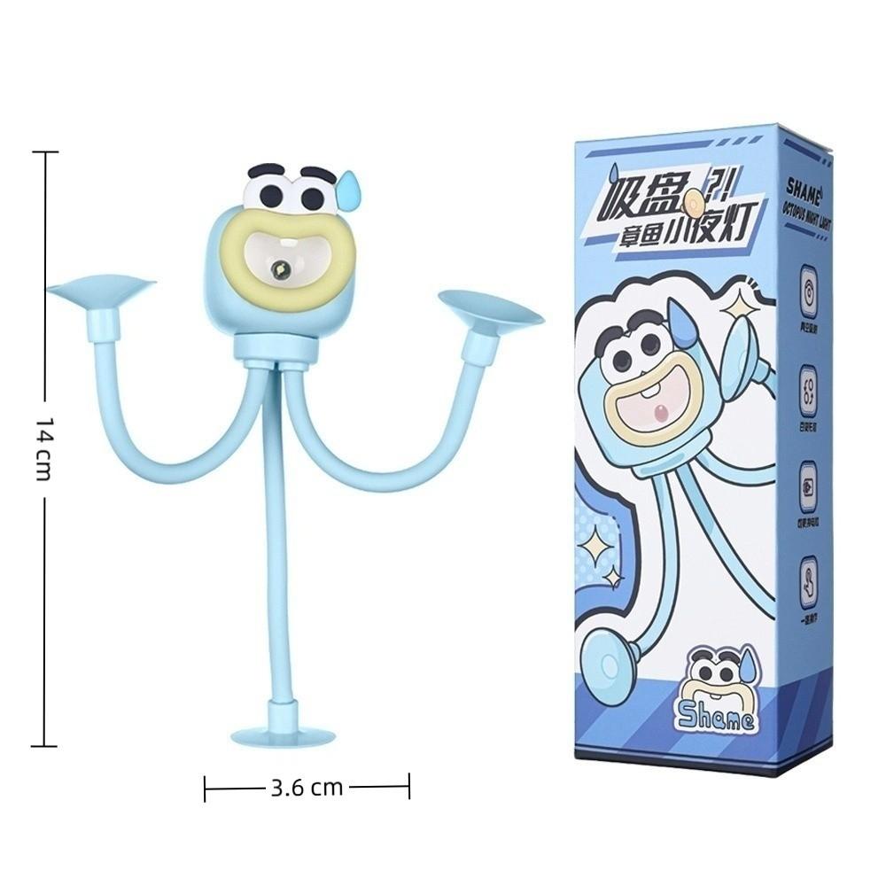 Mini-Oktopus Nachtlicht Oktopus-Form Schreibtischlampe Tragbare Tier-LED-Lampe