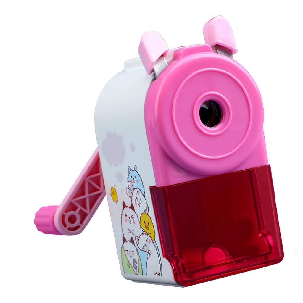 Pencil Sharpener Automatic Manual Pencil Sharpener Students Portable Pencil Sharpener for School Dormitory Library