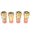 49Pcs/set Tig Welding Torch Stubby Gas Lens Glass Cup Kit for Wp-17/18/26 Welding Gun Accessoriesg