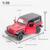 1/36 Scale Wrangler Robinson Model Toy Cars for Kids Age 3+, Metal Model Pull Back Toy Car, 5" Diecast Car Toys Birthday for Boys and Girls