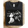2026 Neues Amerikanisches Street Religiöses Metall-T-Shirt mit einem Dreifachnaht-Gewaschenen Schwarzen Design und einem Live-Visuellen Druck der Band The Pope. ZU