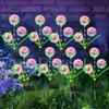 Solar Powered Dandelion Simulation LED Lights, Courtyard Garden Decorative Lights, Outdoor Lawn Landscape Ground Mounted Lights