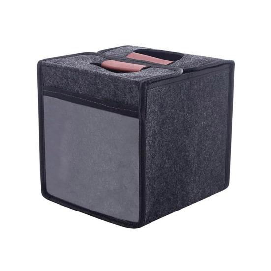 37352 Cup Drink Carrier with Handle Portable Reusable Drink Caddy for Car Folding