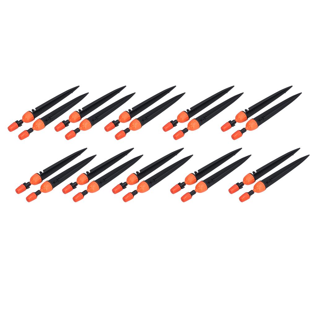 20 Set Multifunctional Spray Dripper Adjustable Irrigation Atomizing Sprinklers Drip Irrigation