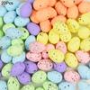 20/50Pcs Foam Easter Eggs Happy Easter Decorations Painted Bird Pigeon Eggs DIY Craft Kids Gift Favor Home Decor Easter Party