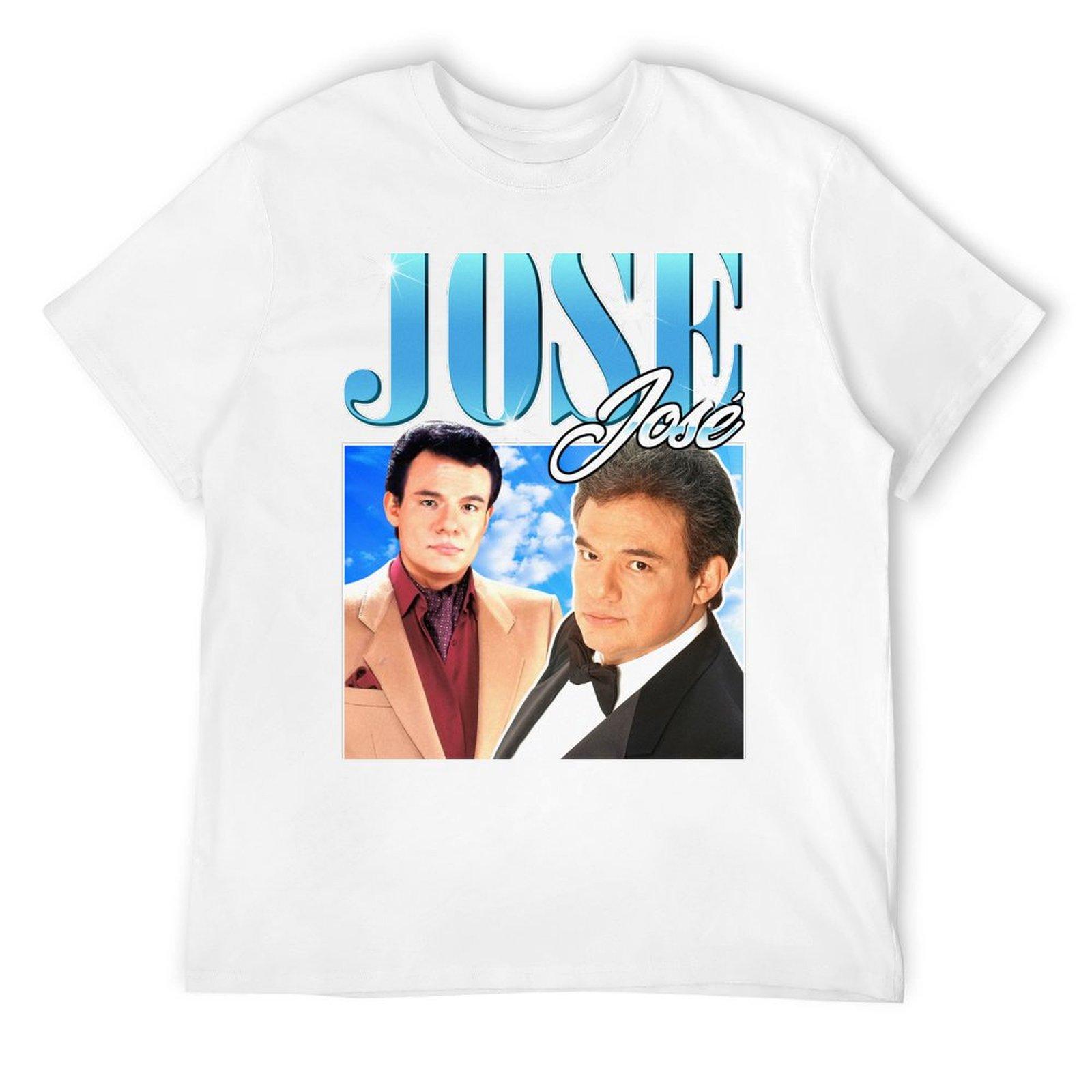 

Jose Jose Vintage Retro T-Shirt oversized graphic tee summer tops t shirts for men graphic S