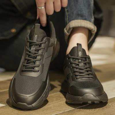 New Design Leisure Sneakers Training Tennis Shoes Genuine Leather Men's Walking Footwear Casual Shoes Versatile Trainers