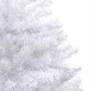Artificial Christmas Tree Foldable Snow Frosted 120 cm