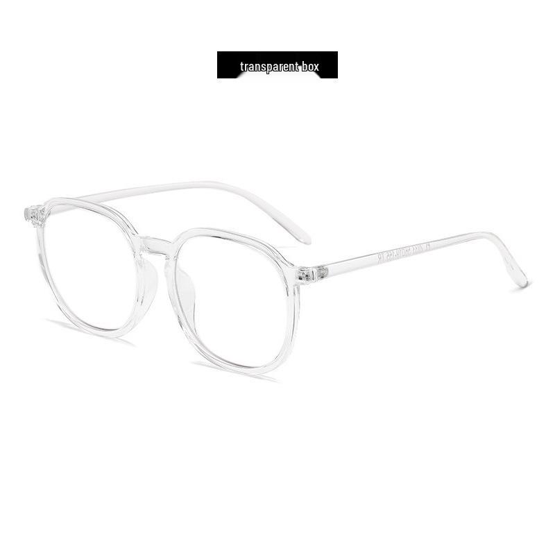 Women s Oversized TR90 Anti-Blue Light Glasses Frame: Trendy, Slimming, Large Frame with Prescription Option