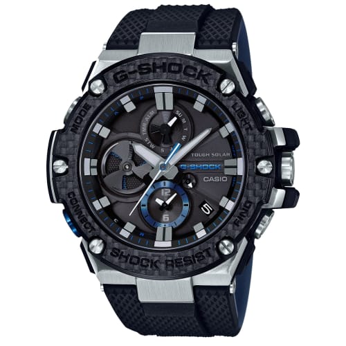 

Casio G-Shock G-STEEL Smartphone Link Carbon Bezel Watch GST-B100XA-1AJF Men s Black