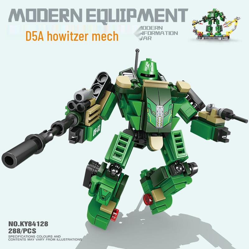 Kai Zhi Transforming Robot Construction Set: Airplane, Tank, and More Box