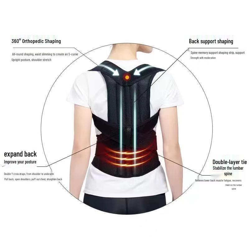 Unisex Posture Corrector: Anti-Hunchback Back Support Belt