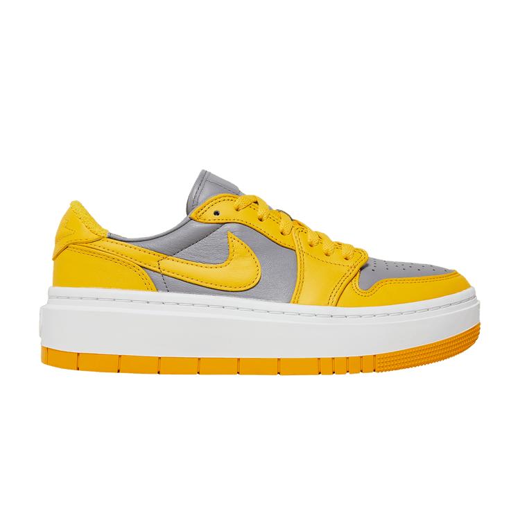Wmns Air Jordan 1 Elevate Low Cement Grey Varsity Maize 37.5