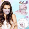 Adult Mask Disposable Face Mask  Industrial 3Ply Ear Loop 10/20/30/40/50/100PCS