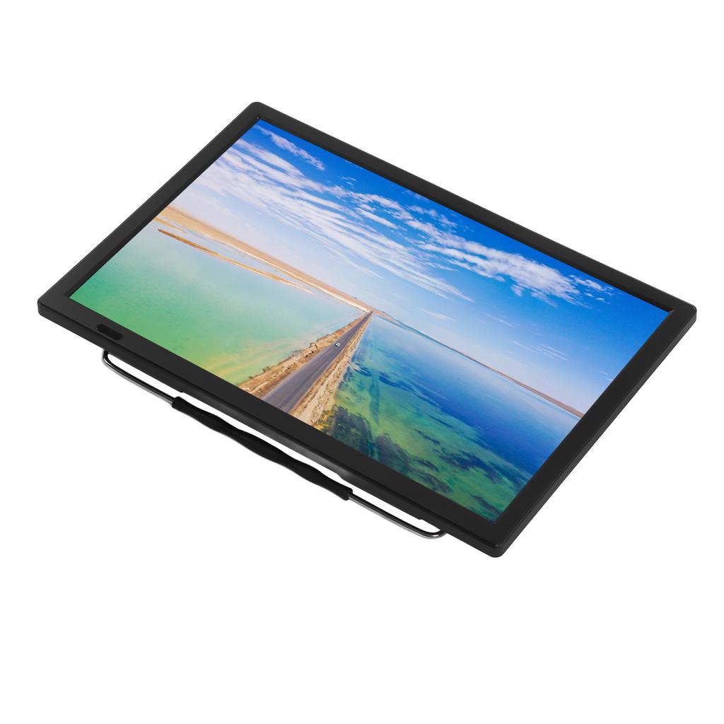 15.4 Inch Portable LED TV Rechargeable High Sensitivity Portable TV LCD Monitor with Remote Control