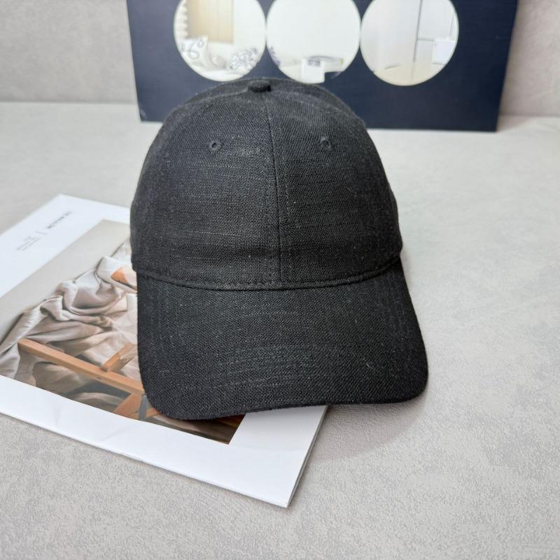 

Rustic Zen linen texture color breathable cap outdoor baseball cap solid color sun hat casual men and women